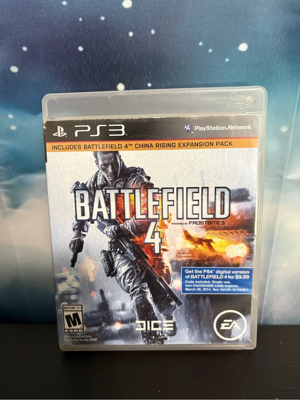 Battlefield 4 PS3 Video Game. 2013. Tested and working. Preowned.